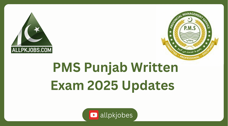 PMS Punjab Written Exam