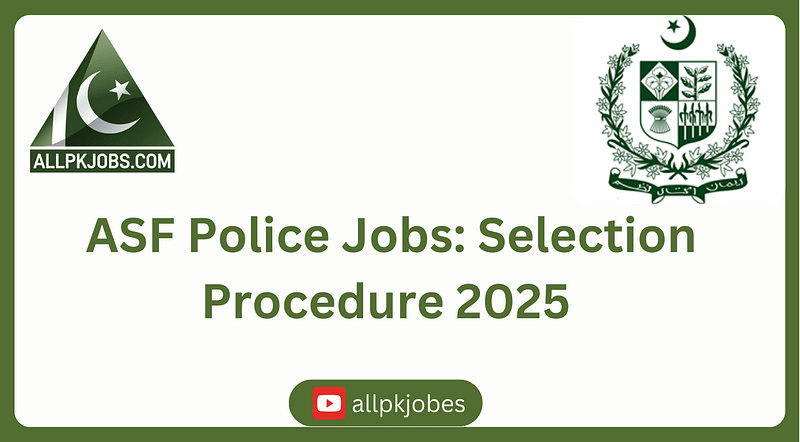 ASF Police Jobs 2025