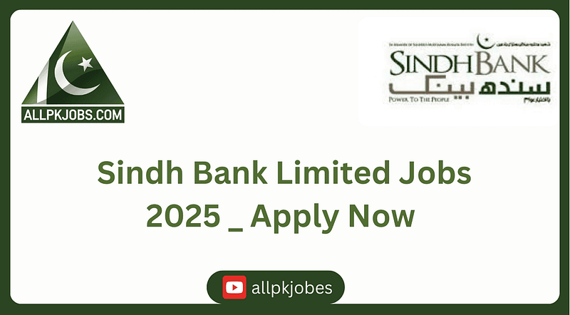 Sindh Bank Jobs