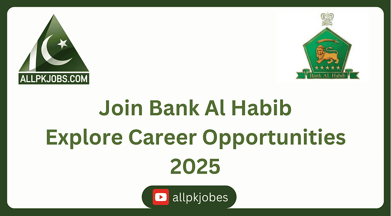 Bank Al Habib Limited Jobs