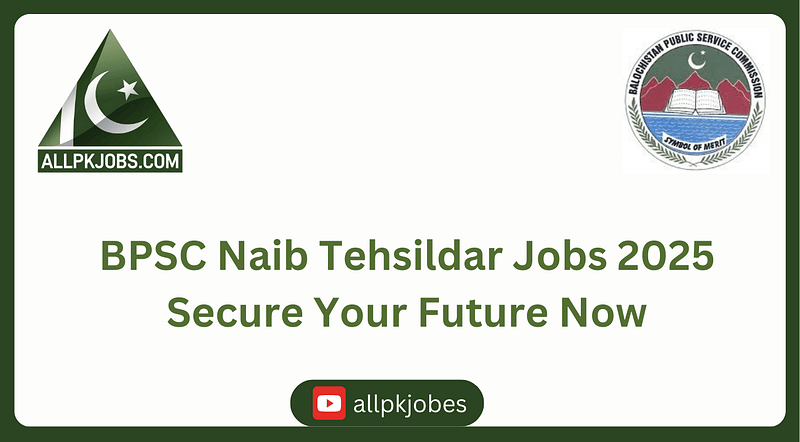 Balochistan Naib Tehsildar Jobs